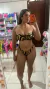 Zebra Dourada Calcinha Asa Delta + Top Tomara Que Caia na internet