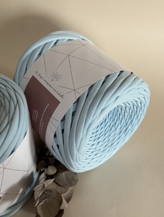 Fio de malha Premium 36mm - Azul Claro 500g