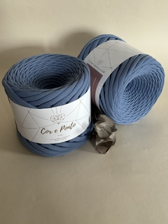 Fio de malha Premium 36mm - Azul Jeans 500g - comprar online