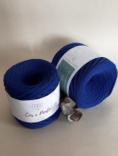 Fio de malha Premium 25mm - Azul royal 400g - comprar online