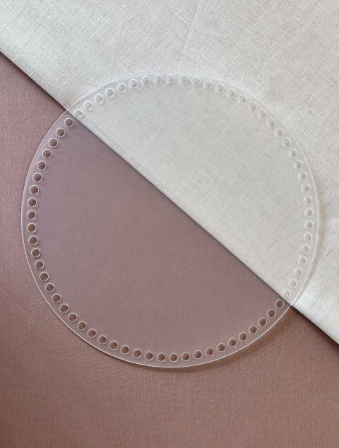 Base em acrílico Redonda 30cm - comprar online