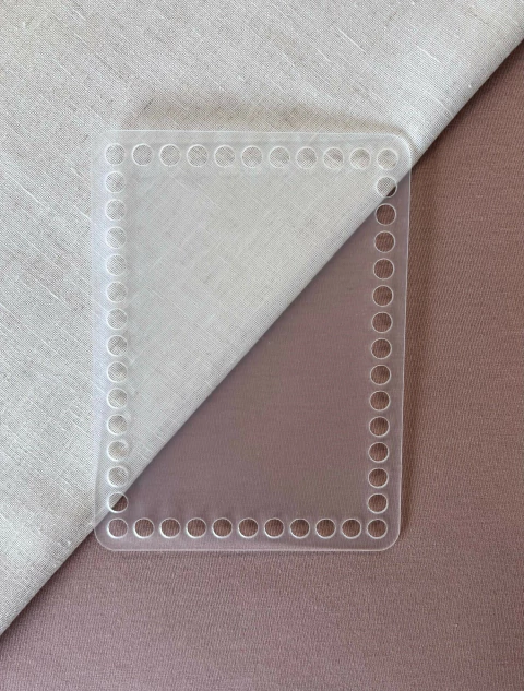 Base em acrílico Retangular 13x18cm - comprar online