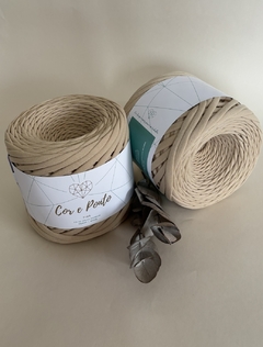 Fio de malha Premium 25mm - Camurça 400g - comprar online