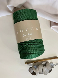 Fio Touch 5mm Esmeralda - 100% Poliester