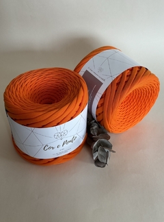 Fio de malha Premium 36mm - Laranja 500g - comprar online