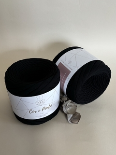 Fio de malha Premium 36mm - Preto 500g - comprar online