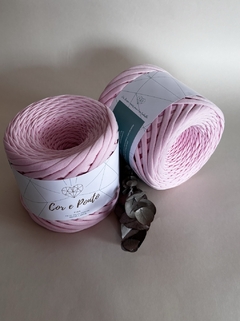 Fio de malha Premium 25mm - Rosa claro 400g - comprar online