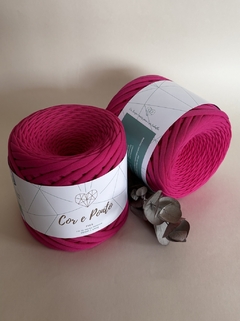 Fio de malha Premium 25mm - Rosa pink 400g - comprar online