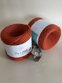 Fio de malha Premium 25mm - Terracota 400g - comprar online