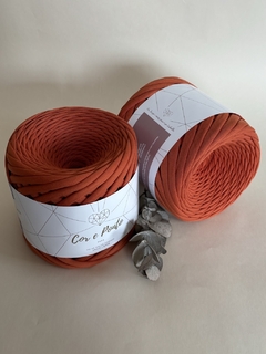 Fio de malha Premium 36mm - Terracota 500g - comprar online