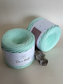 Fio de malha Premium 36mm - Verde Água 500g - comprar online