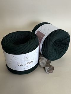 Fio de malha Premium 36mm - Verde Musgo 500g - comprar online