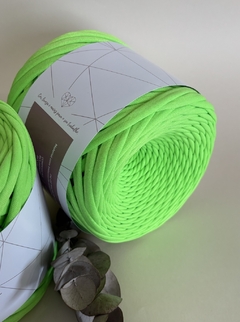 Fio de malha Premium 36mm - Verde neon 500g