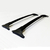 Barrales Techo Transversales EcoSport Aluminio Negro Kit x 2 - comprar online