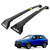 Barras Portaequipaje Toyota Cross Aluminio Negro Original - comprar online