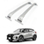Barrales Techo Transversales Nissan Kicks Aluminio Plateado
