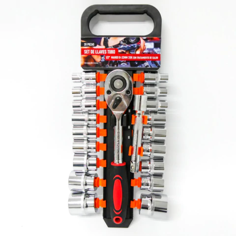 Juego De Bocallaves 1/2 20 Piezas Del 8 A 32mm