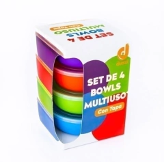 MINI BOWLS X 4 MULTIUSO - comprar online