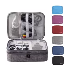 ORGANIZADOR DE CABLES DOBLE - tienda online