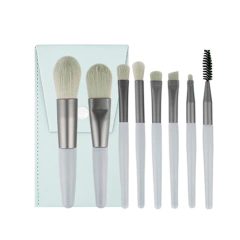 Set de brochas de maquillaje con estuche - tienda online