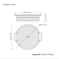 TORTERA 24 CM LIBRE DE BPA 100% SILICONA - Tienda Mamá Ahorro