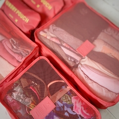 SET ORGANIZADOR DE VIAJE PARA VALIJAS X 6 - Tienda Mamá Ahorro