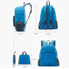 MOCHILA DE VIAJE PLEGABLE ULTRA LIVIANA - comprar online