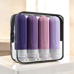 SET X 4 BOTELLITAS DE 90ml RECARGABLES ENVASES VIAJES en internet