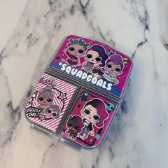 LUNCHERA PERSONAJES CON DIVISIONES - tienda online
