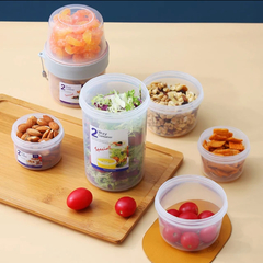 CONTENEDOR DOBLE PARA ALIMENTOS