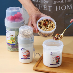 CONTENEDOR DOBLE PARA ALIMENTOS - comprar online