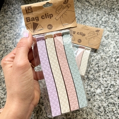 CIERRA BOLSAS PASTEL x 4