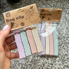 CIERRA BOLSAS PASTEL x 4 - comprar online