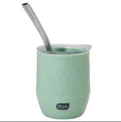 MATE con tapa antivuelco incluye bombilla - comprar online