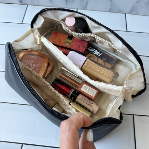 NECESER VIRAL DE ECO CUERO PORTA COSMETICOS - comprar online