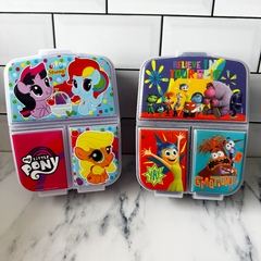 LUNCHERA PERSONAJES CON DIVISIONES - comprar online