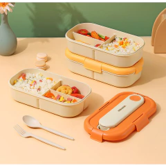 LUNCHERA COLORES CON CUBIERTOS - comprar online