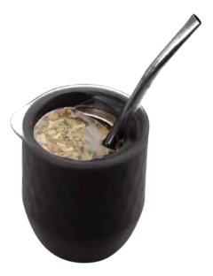 MATE con tapa antivuelco incluye bombilla