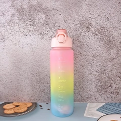 BOTELLA MOTIVACIONAL 1,1 LITRO CON STICKERS - comprar online