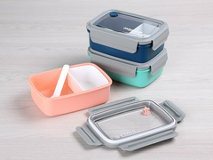 LUNCHERA CON DOS DIVISIONES DESMONTABLE - Tienda Mamá Ahorro
