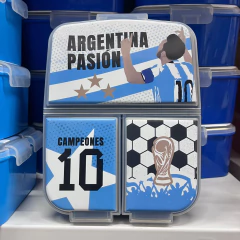 LUNCHERA PERSONAJES CON DIVISIONES - comprar online