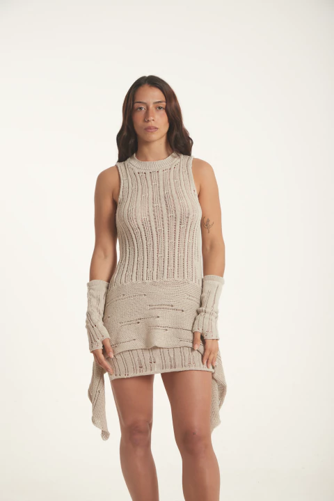 MUSCULOSA GOTA 0137 - CRUDO - comprar online