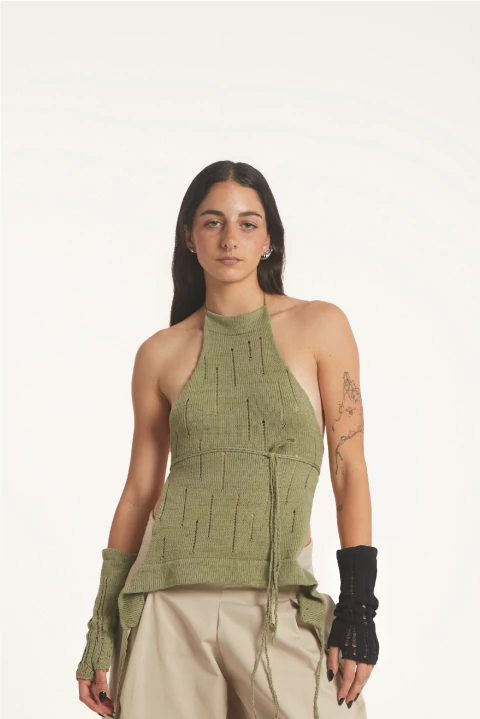 TOP CONCEPTO con mitones 0135 - VERDE - comprar online