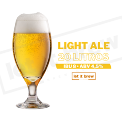 KIT DE INSUMOS LIGHT ALE • 20 LITROS