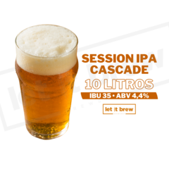 KIT DE INSUMOS SESSION IPA CASCADE • 10 LITROS