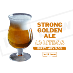 KIT DE INSUMOS STRONG GOLDEN ALE • 10 LITROS