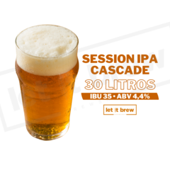 KIT DE INSUMOS SESSION IPA CASCADE • 30 LITROS