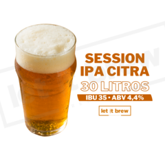 KIT DE INSUMOS SESSION IPA CITRA • 30 LITROS