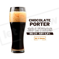 KIT DE INSUMOS CHOCOLATE PORTER • 20 LITROS