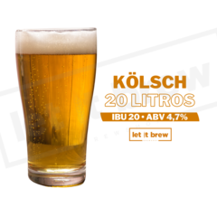 KIT DE INSUMOS KOLSCH • 20 LITROS